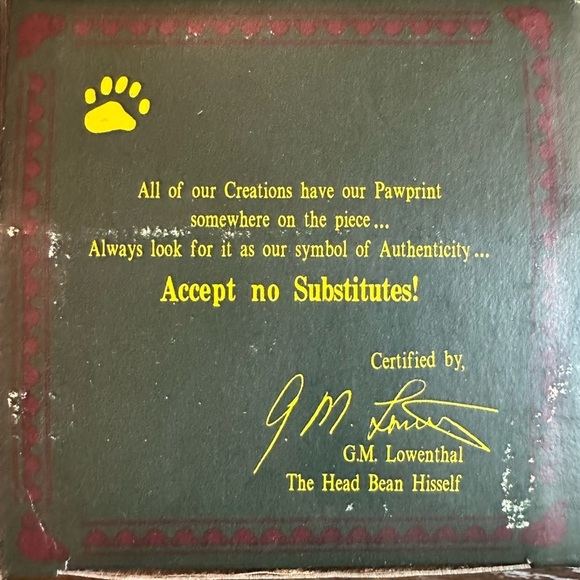 Boyds Bears & Friends Bearstone mayhem the moose with wreath ornament​​ - Picture 6 of 7